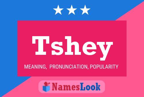 ملصق اسم Tshey