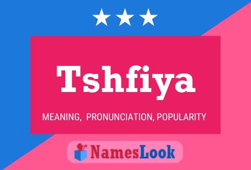 ملصق اسم Tshfiya