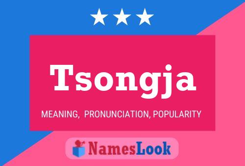 ملصق اسم Tsongja