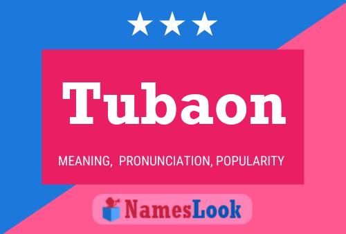 ملصق اسم Tubaon