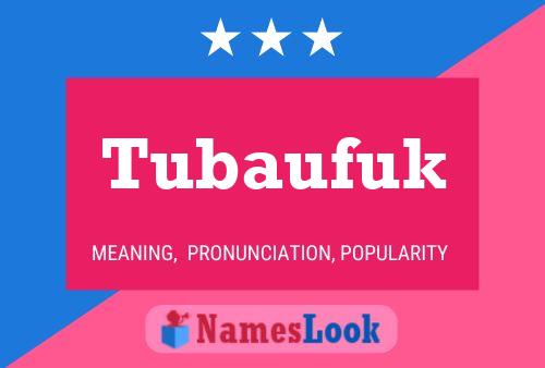 ملصق اسم Tubaufuk