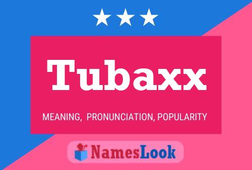 ملصق اسم Tubaxx