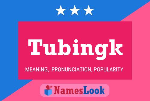 ملصق اسم Tubingk