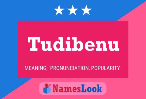 ملصق اسم Tudibenu