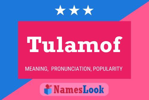 ملصق اسم Tulamof