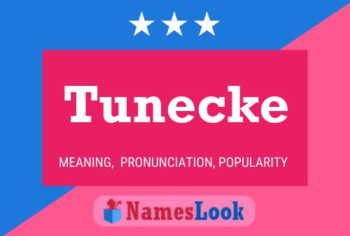 ملصق اسم Tunecke