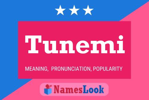 ملصق اسم Tunemi