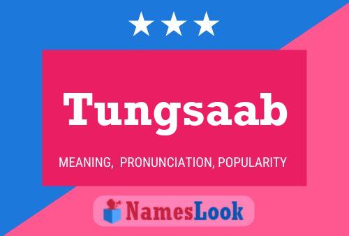 ملصق اسم Tungsaab