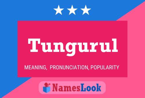 ملصق اسم Tungurul