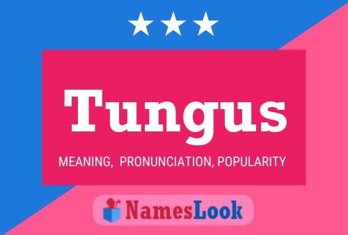 ملصق اسم Tungus