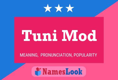 ملصق اسم Tuni Mod