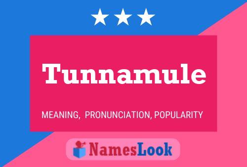 ملصق اسم Tunnamule