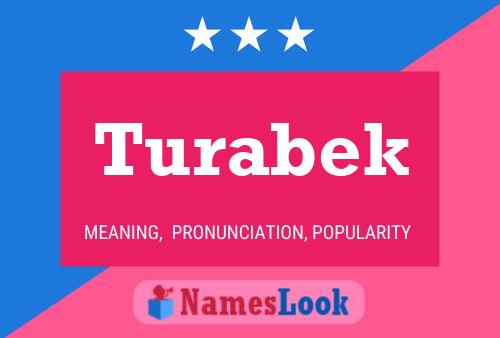 ملصق اسم Turabek