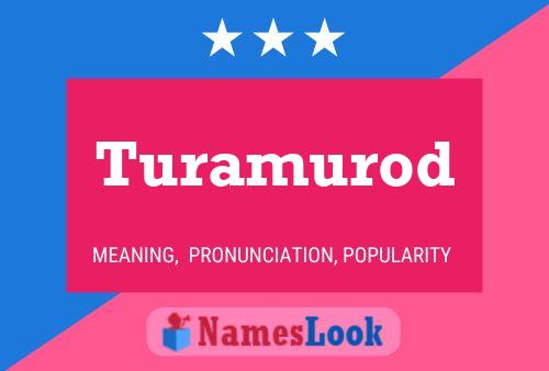 ملصق اسم Turamurod