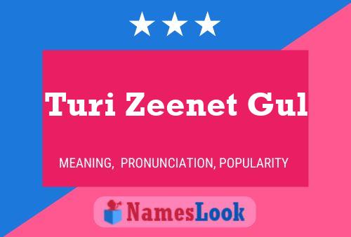 ملصق اسم Turi Zeenet Gul