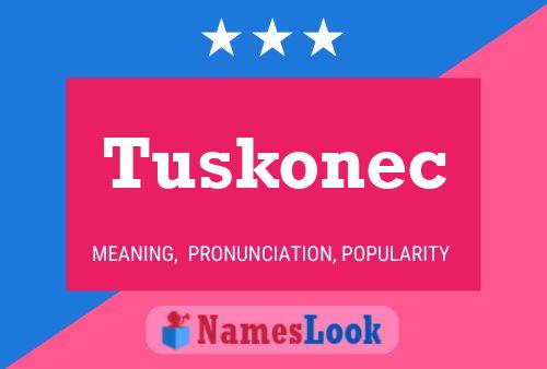 ملصق اسم Tuskonec