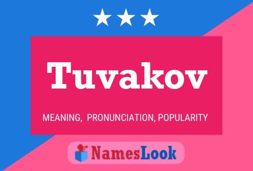 ملصق اسم Tuvakov