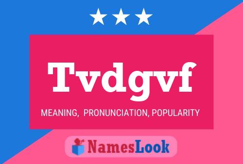 ملصق اسم Tvdgvf