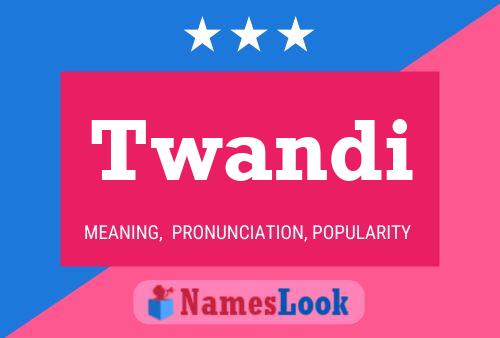 ملصق اسم Twandi