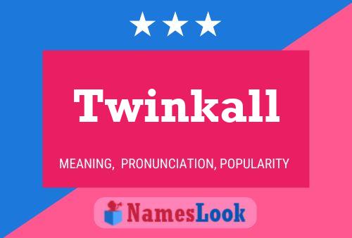 ملصق اسم Twinkall