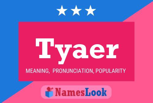 ملصق اسم Tyaer