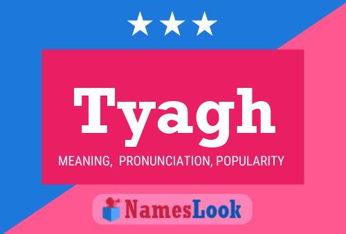 ملصق اسم Tyagh