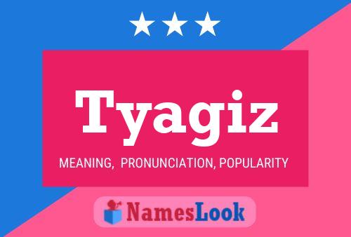 ملصق اسم Tyagiz