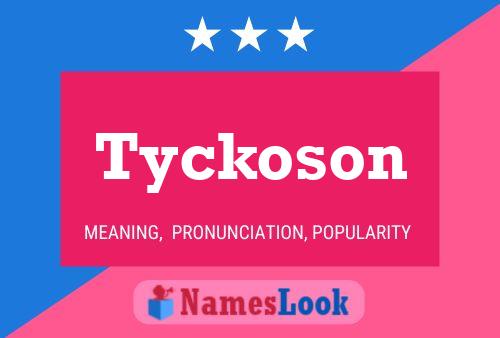 ملصق اسم Tyckoson