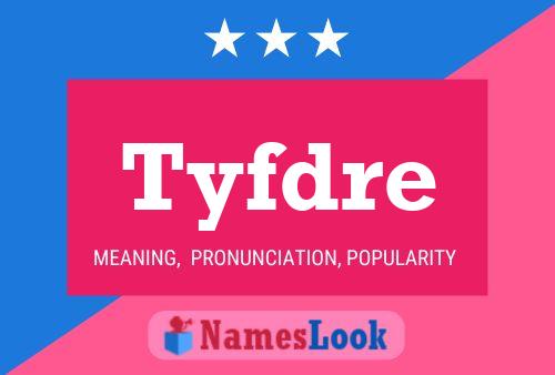 ملصق اسم Tyfdre