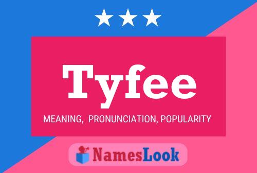 ملصق اسم Tyfee