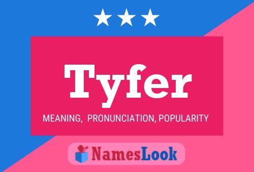 ملصق اسم Tyfer