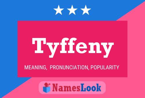 ملصق اسم Tyffeny