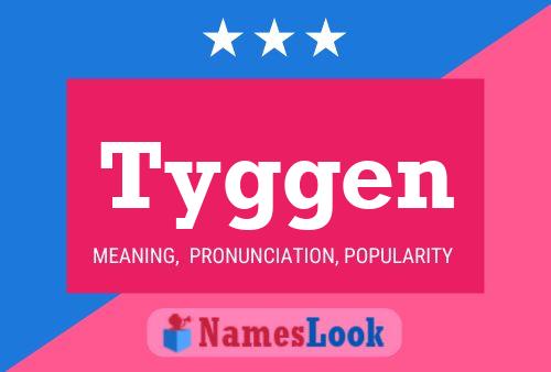 ملصق اسم Tyggen