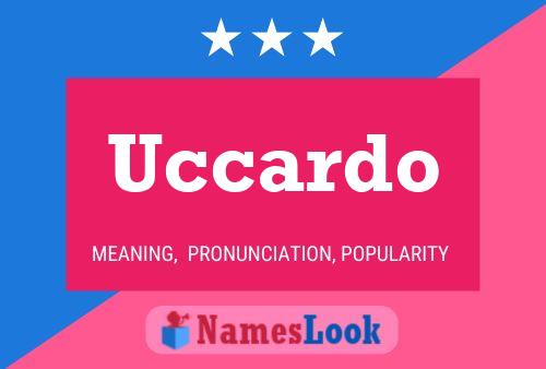 ملصق اسم Uccardo