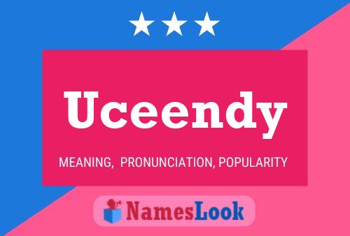 ملصق اسم Uceendy