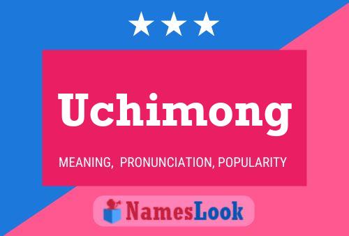 ملصق اسم Uchimong