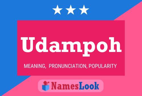 ملصق اسم Udampoh