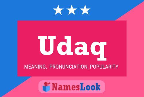 ملصق اسم Udaq