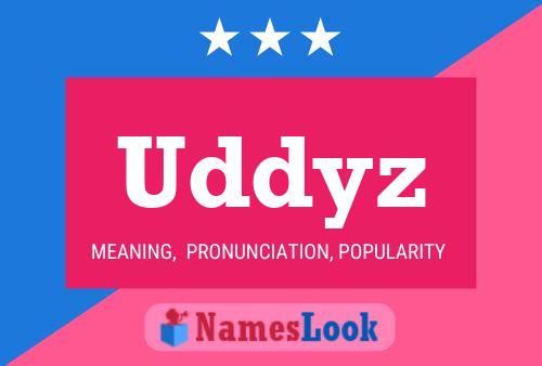 ملصق اسم Uddyz