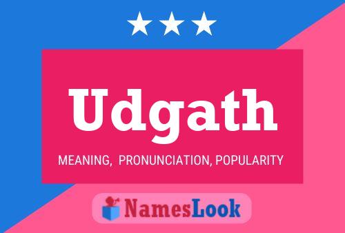 ملصق اسم Udgath