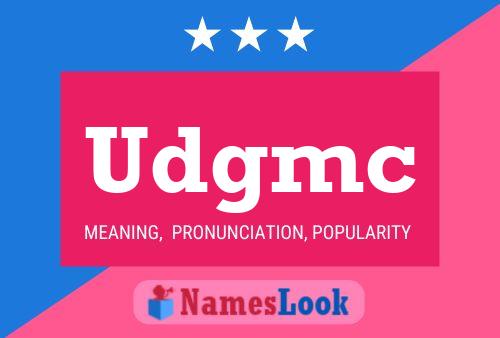 ملصق اسم Udgmc