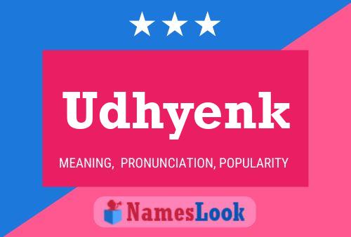 ملصق اسم Udhyenk