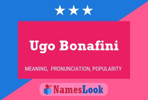 ملصق اسم Ugo Bonafini