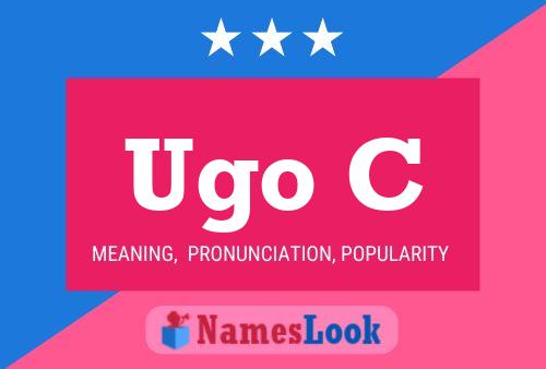 ملصق اسم Ugo C