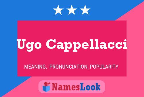 ملصق اسم Ugo Cappellacci