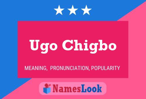 ملصق اسم Ugo Chigbo