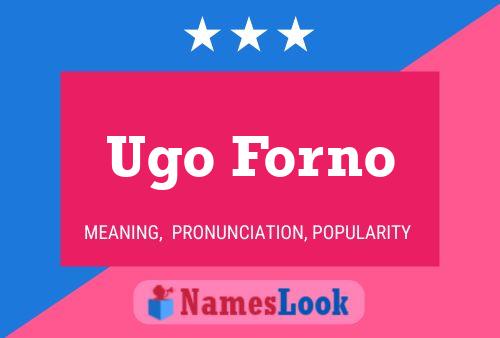 ملصق اسم Ugo Forno