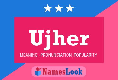 ملصق اسم Ujher