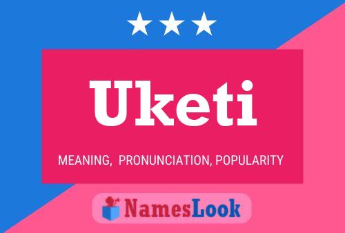 ملصق اسم Uketi