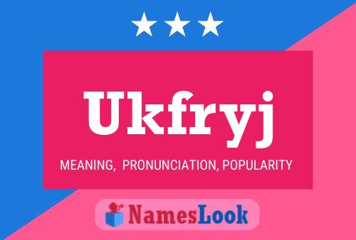 ملصق اسم Ukfryj